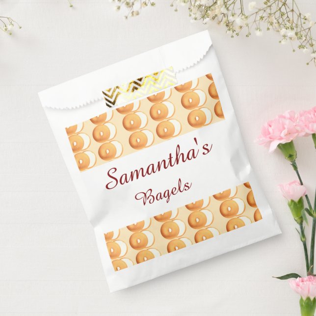 Bagels and cream favour bag (Sealed)