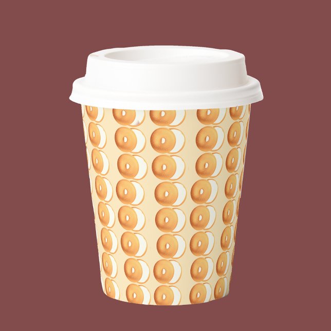Bagels and cream paper cups (Creator Uploaded)