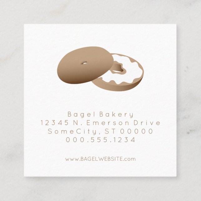 bagels loyalty stamp (Back)