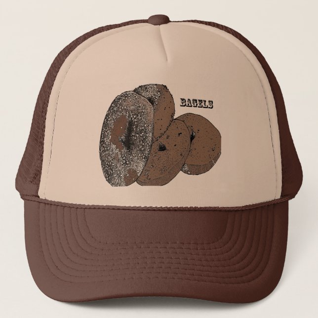 BAGELS TRUCKER HAT (Front)
