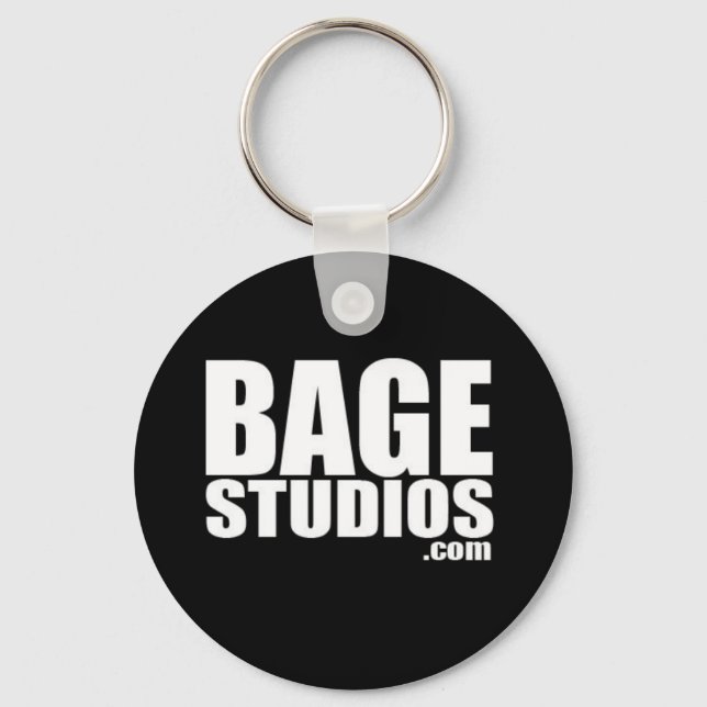 BageStudios (dot) com Keychain (Front)