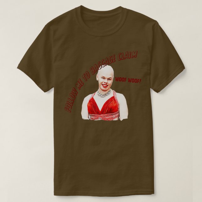 Baggage Claim Baggage T-Shirt (Design Front)
