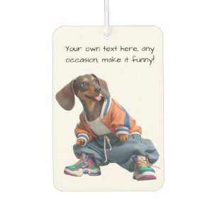Baggy Clothes Dachshund Air Freshener