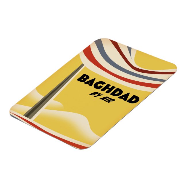 Baghdad By Air Magnet (Left Side)