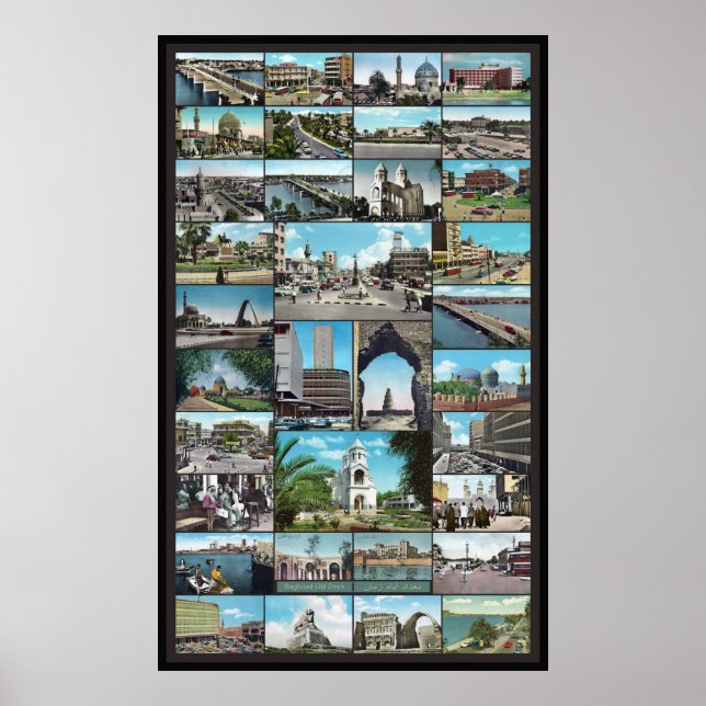 Baghdad Old Days Poster (Front)