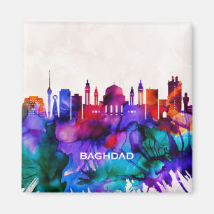 Baghdad Skyline Magnet