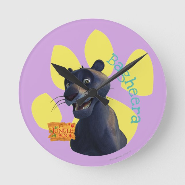 Bagheera 1 round clock (Front)