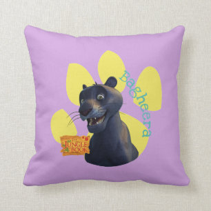 Bagheera 1 throw pillow