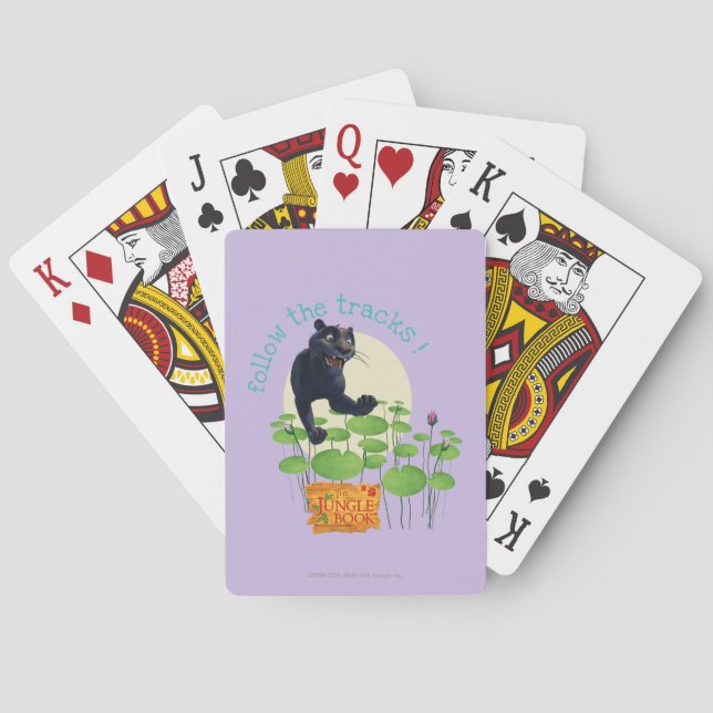 Bagheera 2 playing cards (Back)