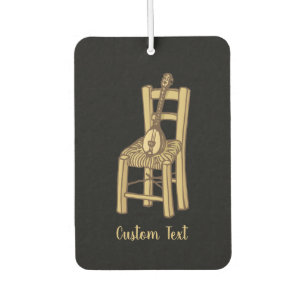 Baglama on Chair Air Freshener