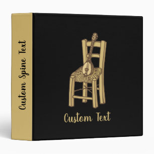 Baglama on Chair Binder