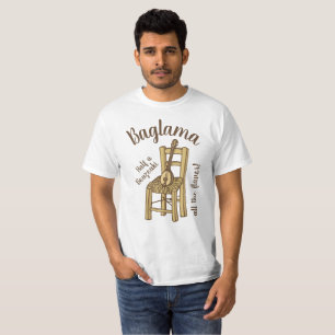 Baglama sur chaise T-shirt