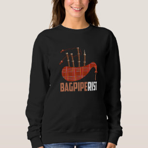 Bagpipe Bagpiper Bagpiperist Sweatshirt