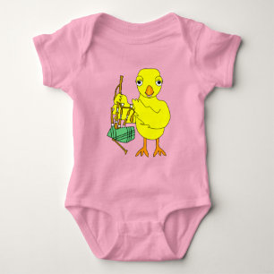 Bagpipe Chick Baby Bodysuit