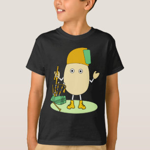 Bagpipe Egghead T-Shirt
