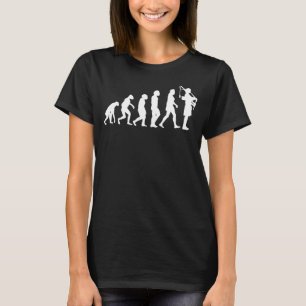Bagpipe Human Evolution  Scotsman Bagpiping Bagpip T-Shirt