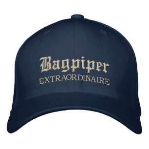 Bagpiper brodé Extraordinaire Music Casquette