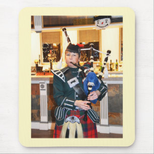 Bagpiper Mouse Pad