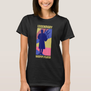 Bagpipes Bagpiper Wind Instrument Scotland Whistle T-Shirt