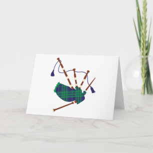 Bagpipes Card