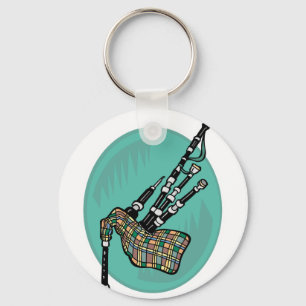 bagpipes keychain
