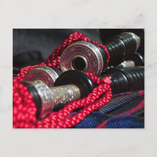 Bagpipes Postcard