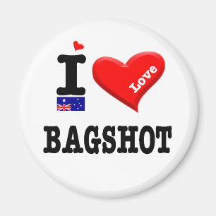 BAGSHOT - I Love Magnet
