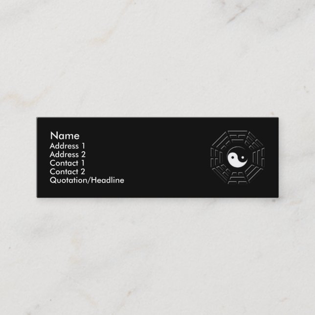 Bagua Profile Card (Front)