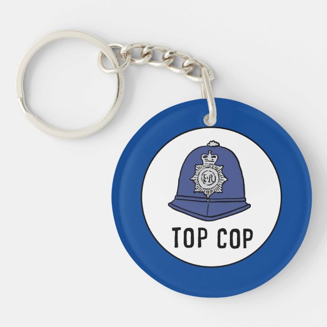 Bague clé du policier ou de l'agent de police brit (Devant)