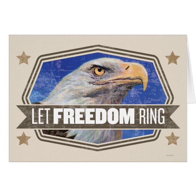 Bague de liberté Eagle-Let (Devant horizontal)