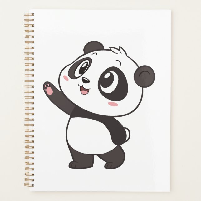Bague d'ours Panda Cute - Conception de couverture (Devant)