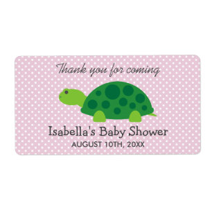 Baguette de bouteille d'eau de baby shower de tort