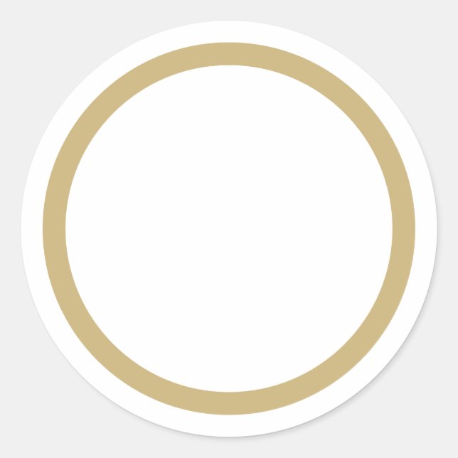 Baguette de étiquette rond blanc en pot d'épices (Devant)