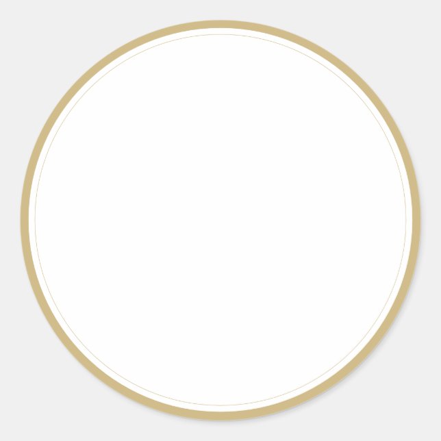 Baguette de étiquette rond blanc en pot d'épices (Devant)