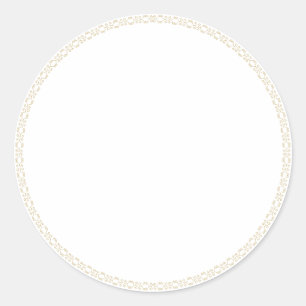 Baguette épicée blanc lunique étiquette rond autoc