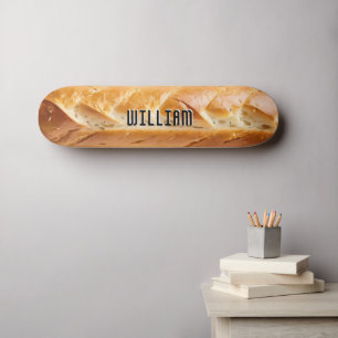 Baguette French Bread Stick Food Picture Custom Skateboard