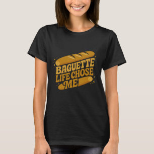 Baguette Lover France Baking Bakery French Bread T-Shirt