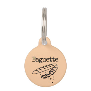 Baguette Pet Tag