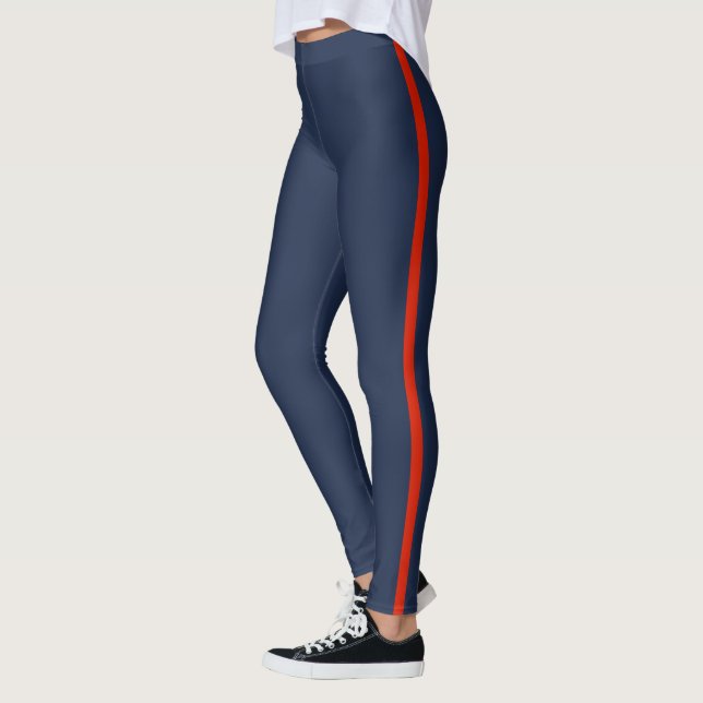 Baguette rouge Marine Leggings bleus - Choisir les (Gauche)