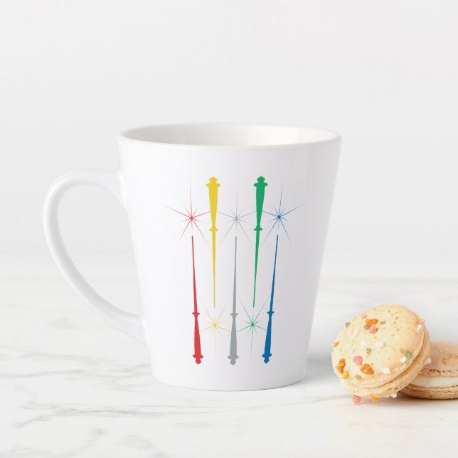 Baguettes magiques Latte Mug (En situation)