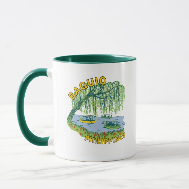 Baguio City Philippines Café Mug (Gauche)
