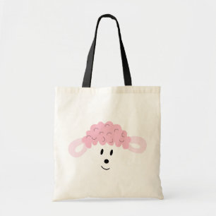 BAH! BAH! Lamb Face Tote Bag