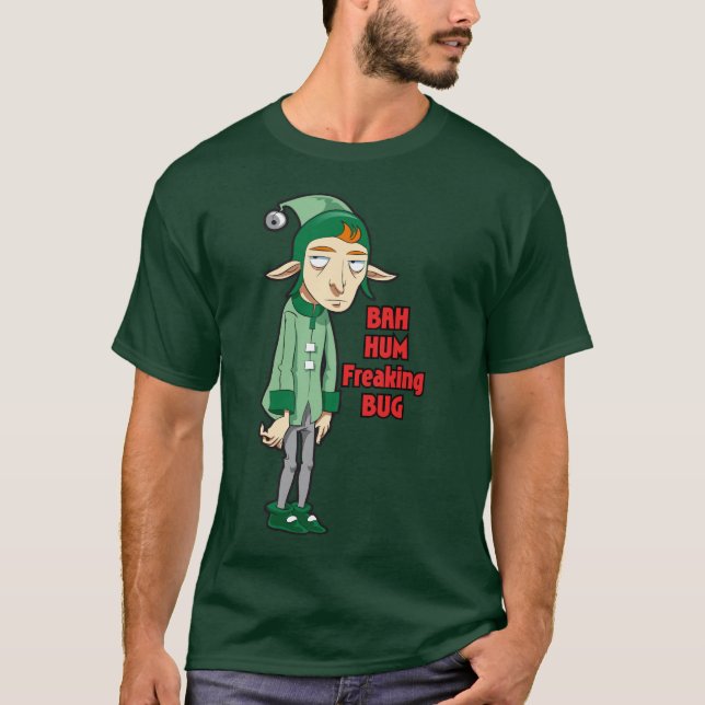 Bah Hum Bug T-Shirt (Front)