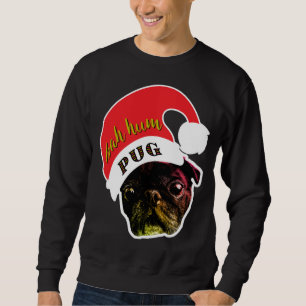 Bah Hum Pug Ugly Christmas Sweater