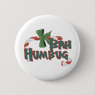 Bah Humbug! 2 Inch Round Button