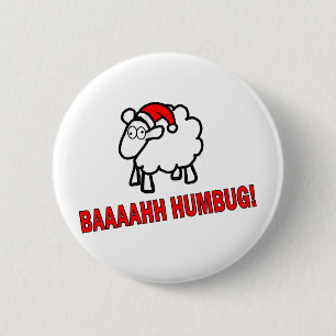 Bah Humbug! 2 Inch Round Button