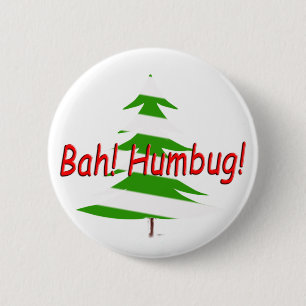 Bah! Humbug! 2 Inch Round Button