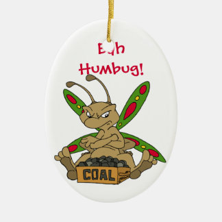 Bah Humbug! Ceramic Ornament