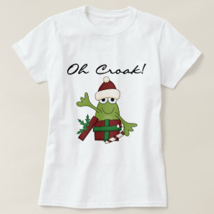 Bah Humbug Frog Christmas Tshirts and Gifts
