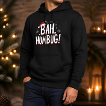 Bah Humbug Funny Sarcastic Grumpy Christmas Holida
